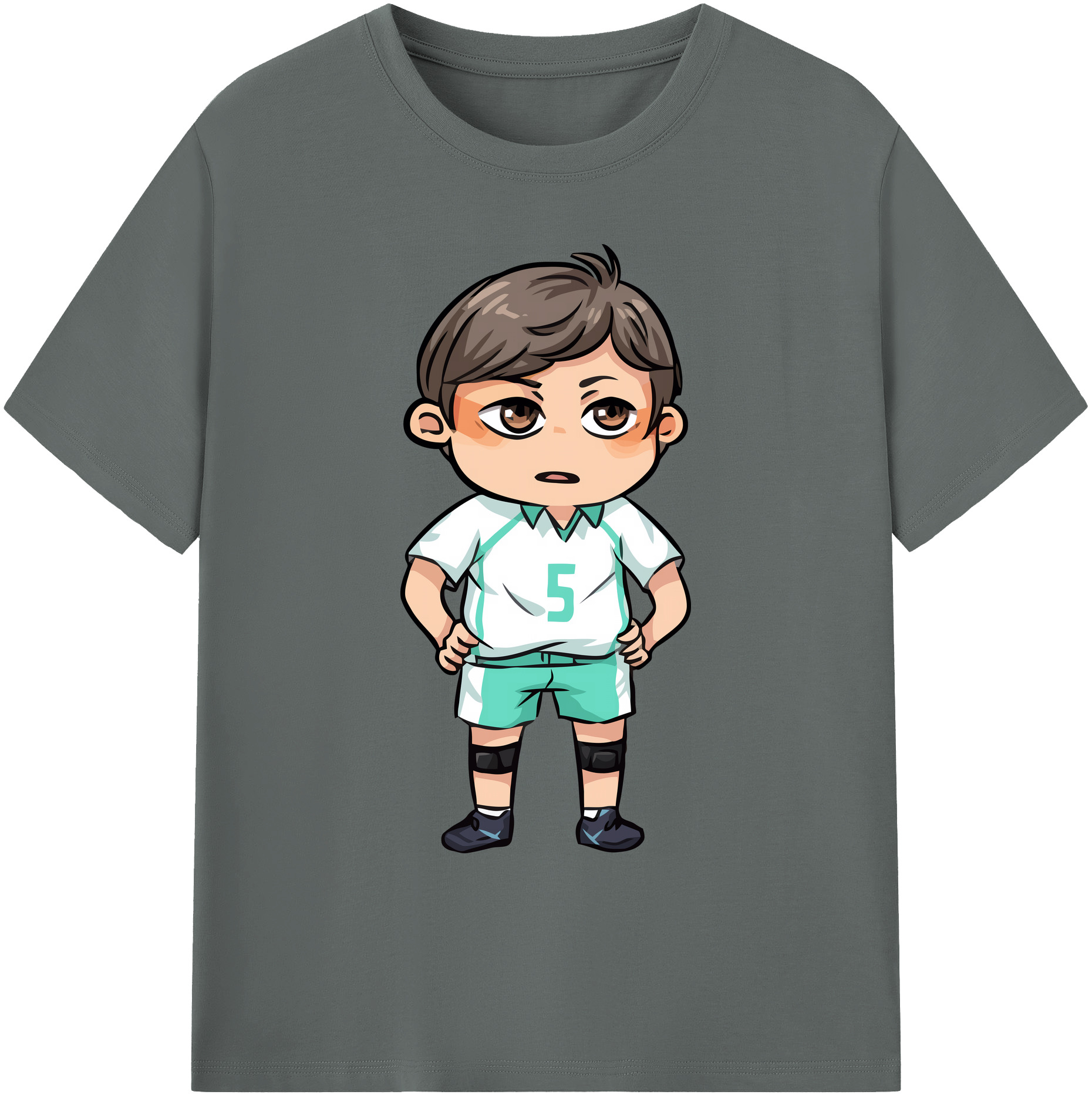 （画像用） ハイキュー!! Haikyu!! 綿100％ メンズ半袖Tシャツ｜肌触りやわらか＆通気性